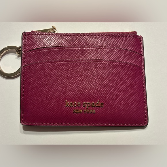 kate spade new york NWOT Magenta
Lalena Saffiano Leather Card Holder - Picture 2 of 12